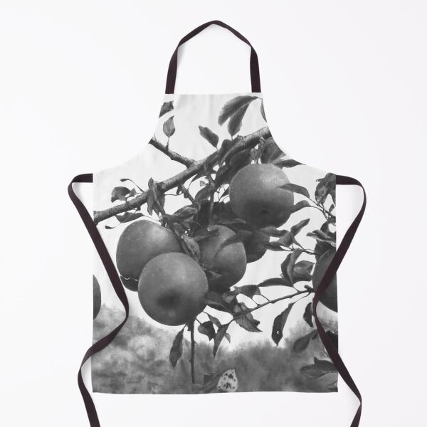 Item preview, Monochrome Apple Orchard Black and White Photography designed and sold by HaedamArt.