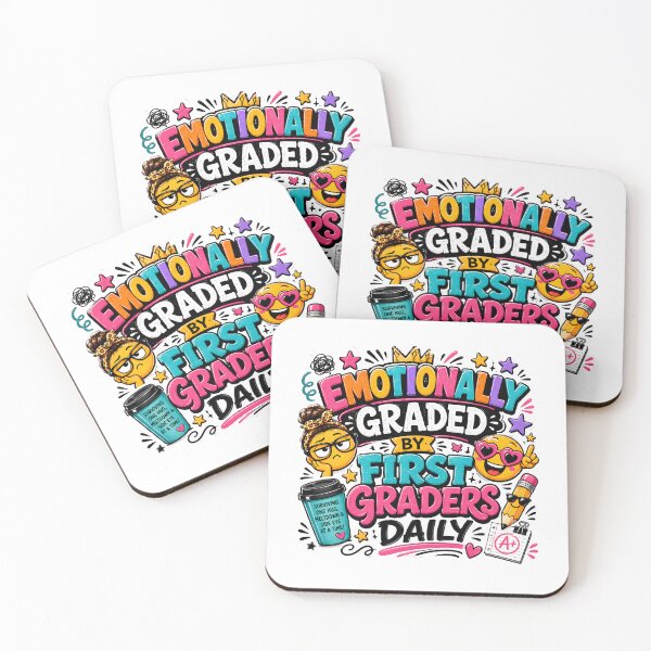 Item preview, Emotionally Graded By First Graders Daily Sticker designed and sold by FestivityFinds.