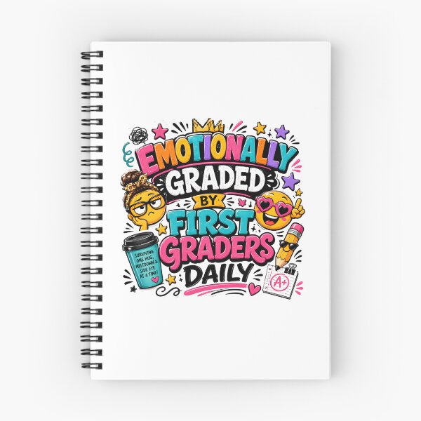 Item preview, Emotionally Graded By First Graders Daily Sticker designed and sold by FestivityFinds.