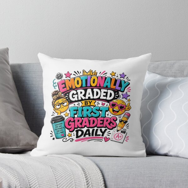 Item preview, Emotionally Graded By First Graders Daily Sticker designed and sold by FestivityFinds.