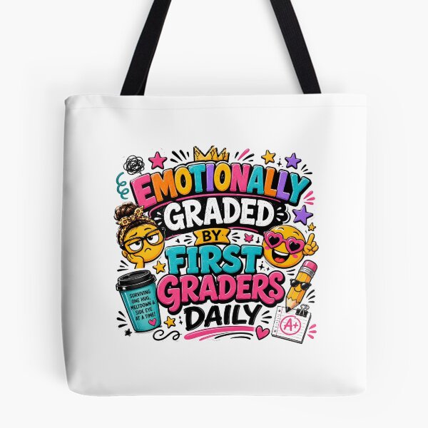 Item preview, Emotionally Graded By First Graders Daily Sticker designed and sold by FestivityFinds.