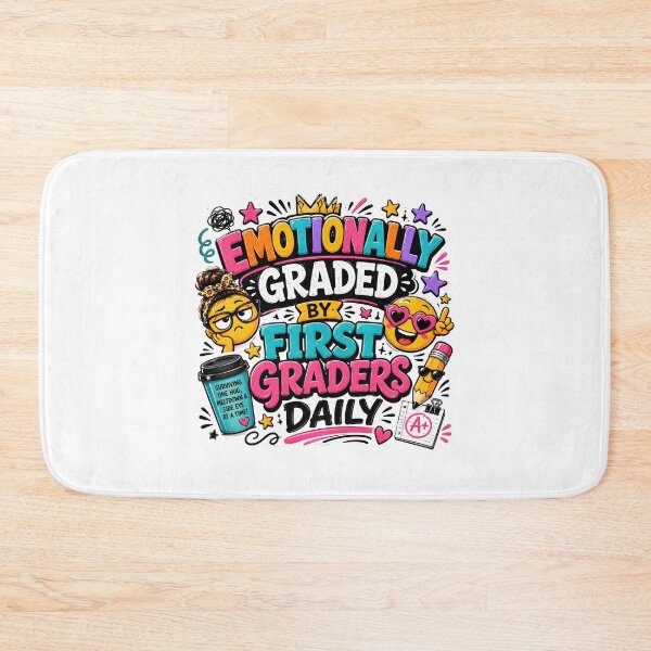 Item preview, Emotionally Graded By First Graders Daily Sticker designed and sold by FestivityFinds.