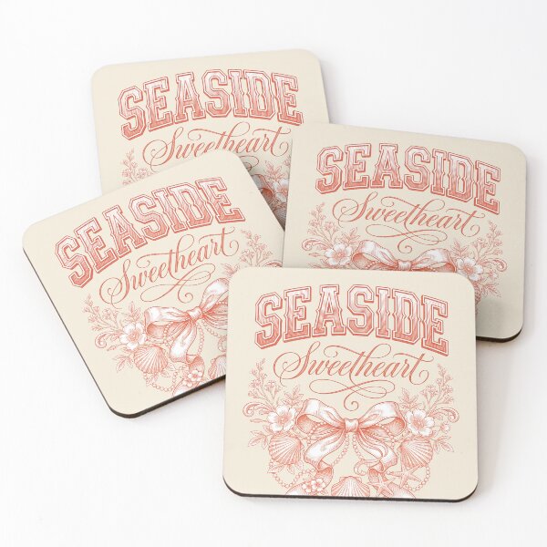 Item preview, Seaside Sweetheart – Coastal Cowgirl Bows & Seashells Design designed and sold by Sea Gem.