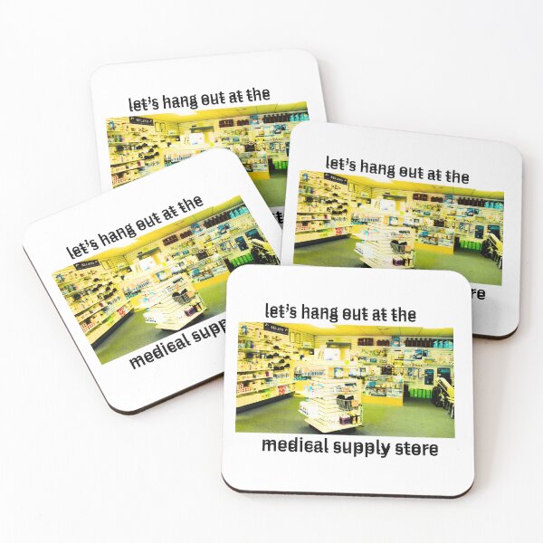 Item preview, Let's Hang Out At The Medical Supply Store designed and sold by brainfog designs.
