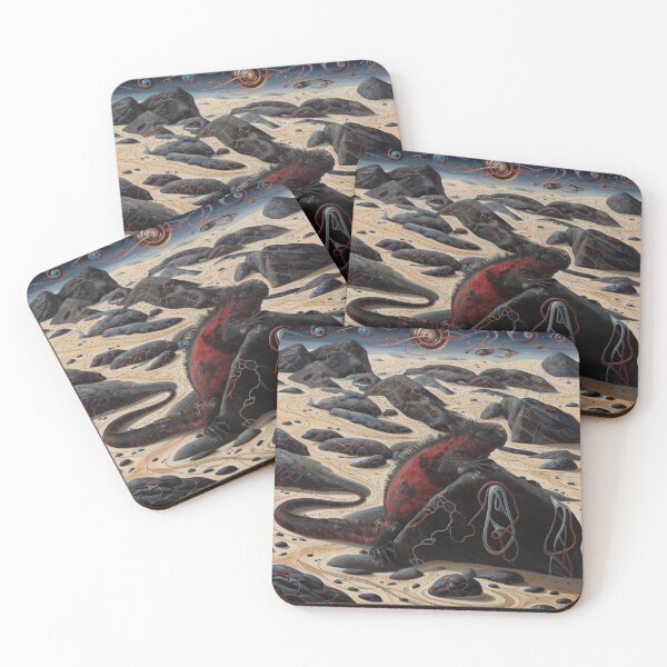 Item preview, Galapagos Marine Iguana Moon designed and sold by WildLedger.