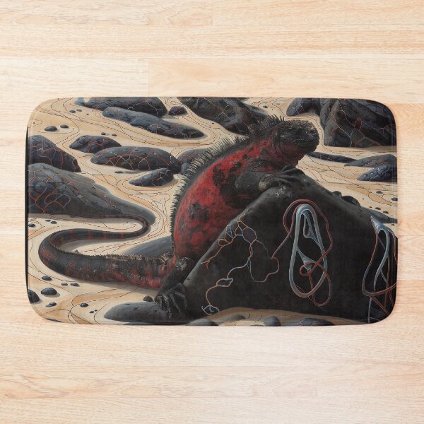 Item preview, Galapagos Marine Iguana Moon designed and sold by WildLedger.
