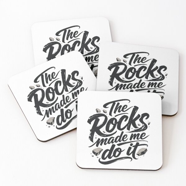 Item preview, The Rocks Made Me Do It Funny Rockhounding designed and sold by TheDustyArtist.