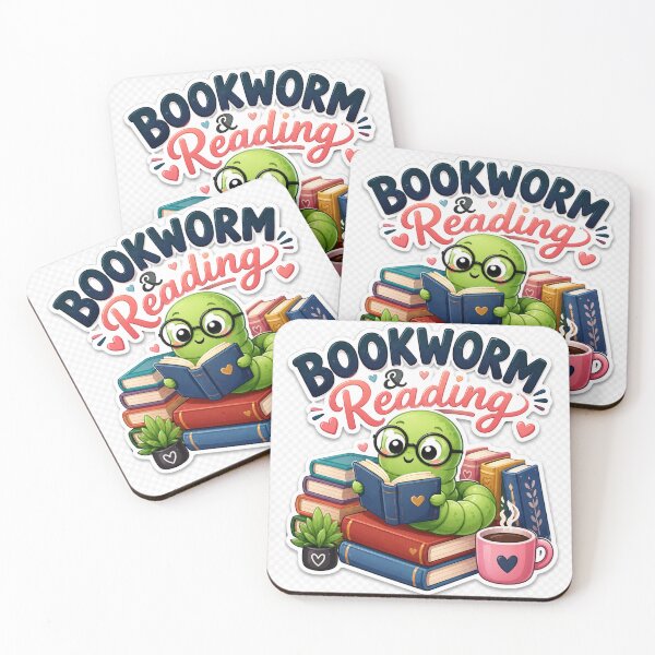 Item preview, Bookworm Reading  Cute Book Lover Reading Is My Happy Place designed and sold by MR4me.