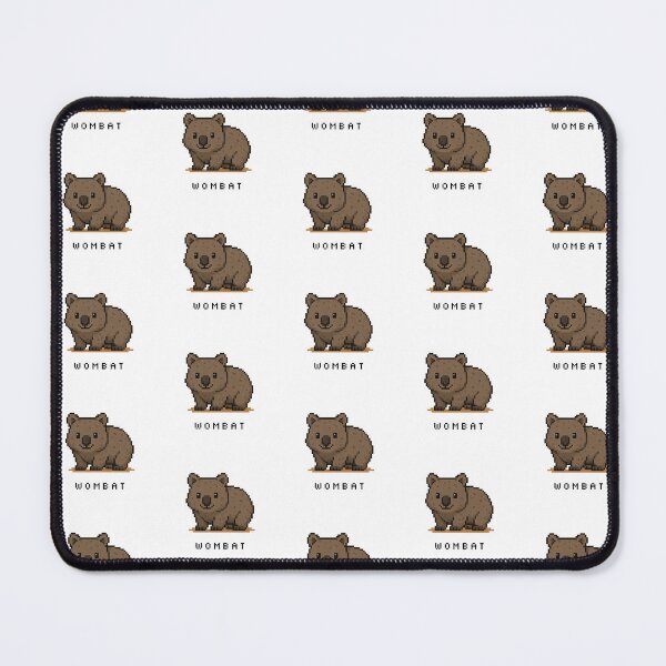 Item preview, Cute Pixel Art Wombat - Retro 8-Bit Wildlife Design designed and sold by SLGA-Designs.
