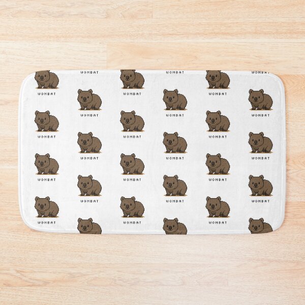 Item preview, Cute Pixel Art Wombat - Retro 8-Bit Wildlife Design designed and sold by SLGA-Designs.