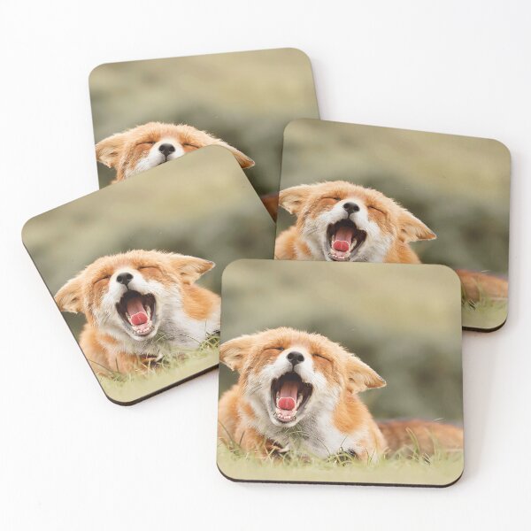 Item preview, Yawning Fox Sleepy Animal designed and sold by Lev4nteHimas.