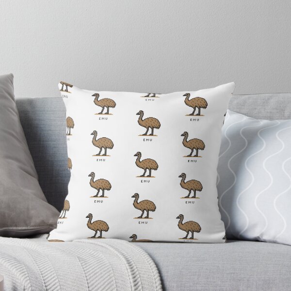 Item preview, Cute Pixel Art Emu - Retro 8-Bit Wildlife Design designed and sold by SLGA-Designs.