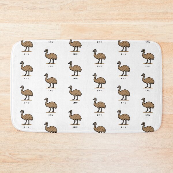 Item preview, Cute Pixel Art Emu - Retro 8-Bit Wildlife Design designed and sold by SLGA-Designs.