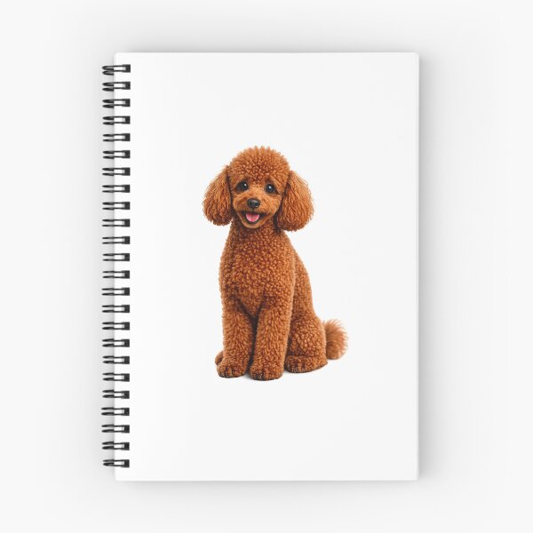 Item preview, Mini Poodle Dog Red designed and sold by BackgroundND.