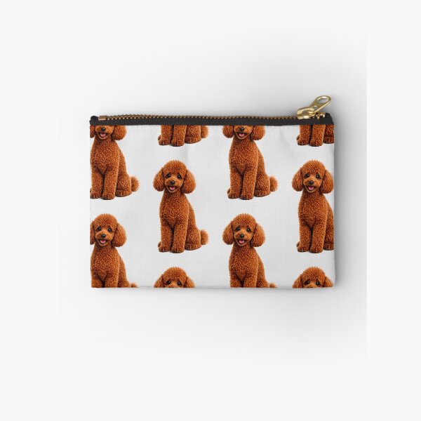 Item preview, Mini Poodle Dog Red designed and sold by BackgroundND.