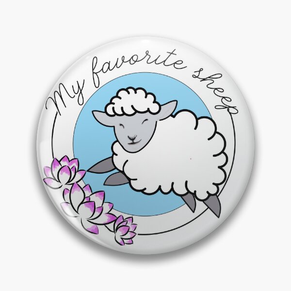 Item preview, You killed my favorite sheep sticker designed and sold by Tirish56.