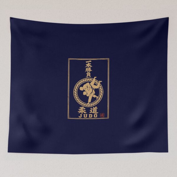 Item preview, One Ippon Decides It All Japanese Vintage Judo Sticker/T-Shirt Art designed and sold by Locker39.