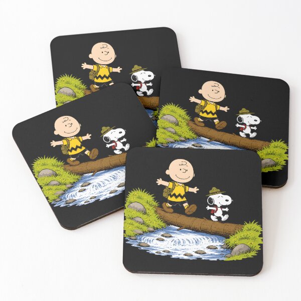 Item preview, Snoopy And Charlie Brown Adventure X Calvin and Hobbes designed and sold by Har-vee.