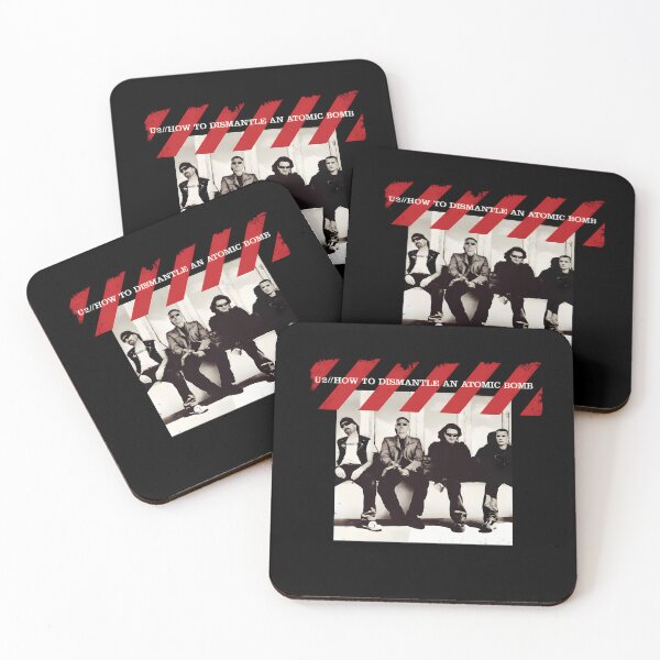 Item preview, Four Men Sitting Band Red Striped Warning Hazard Pattern designed and sold by AMINI2002.