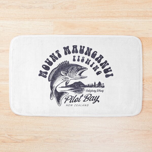 Item preview, Mount Maunganui Fishing New Zealand Vintage Pilot Bay  designed and sold by RaymundoSouza.