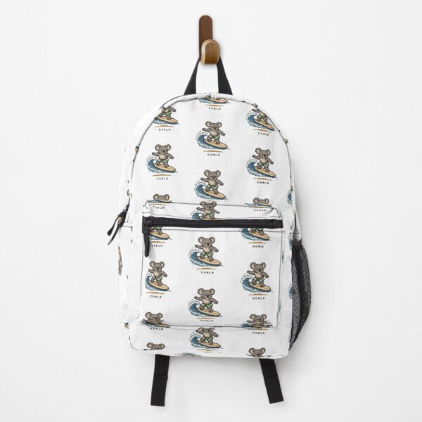 Item preview, Cute Pixel Art Surfing Koala - Retro 8-Bit Wildlife Design designed and sold by SLGA-Designs.
