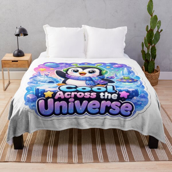 Item preview, Alien Penguin Cool Across Universe designed and sold by Ruamid.