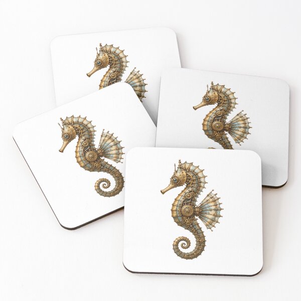 Item preview, Steampunk Mechanical Seahorse designed and sold by DonnaByPT.