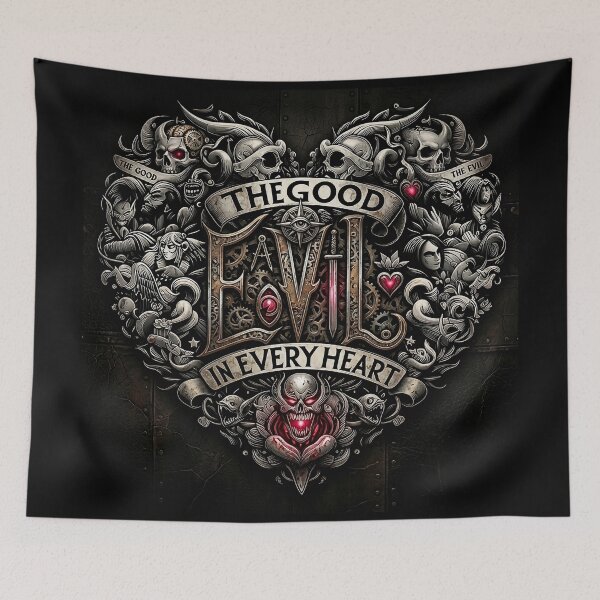 Item preview, Good Evil Heart Compass Sword designed and sold by Voodoo Store Paranormal Collections.