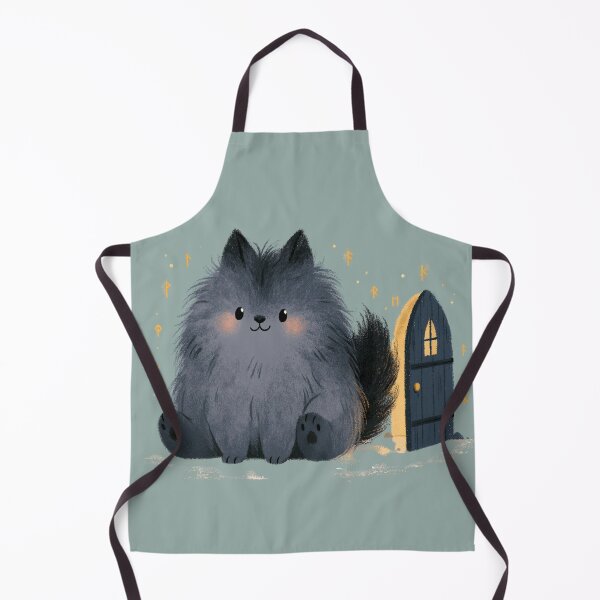 Item preview, Baby Garmr: The Little Guardian of Helheim designed and sold by Artmugic.