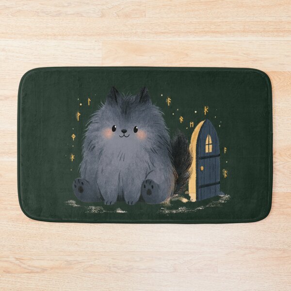 Item preview, Baby Garmr: The Little Guardian of Helheim designed and sold by Artmugic.
