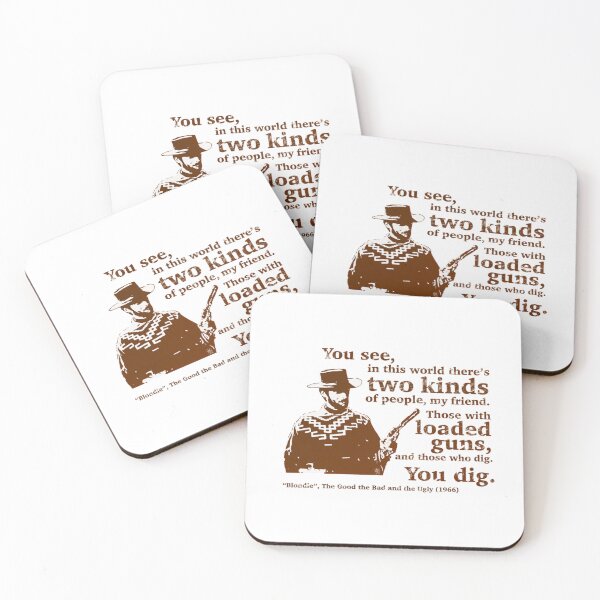 Item preview, Movie Quotes The Good The Bad And The Ugly designed and sold by poilansvoism.