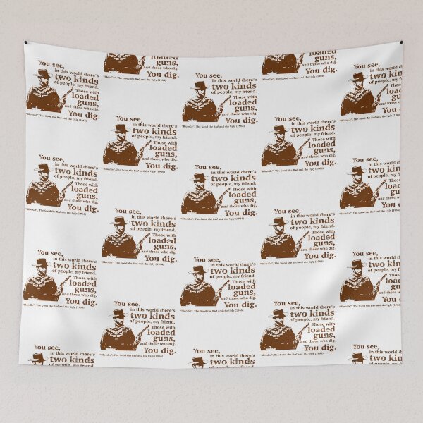 Item preview, Movie Quotes The Good The Bad And The Ugly designed and sold by poilansvoism.