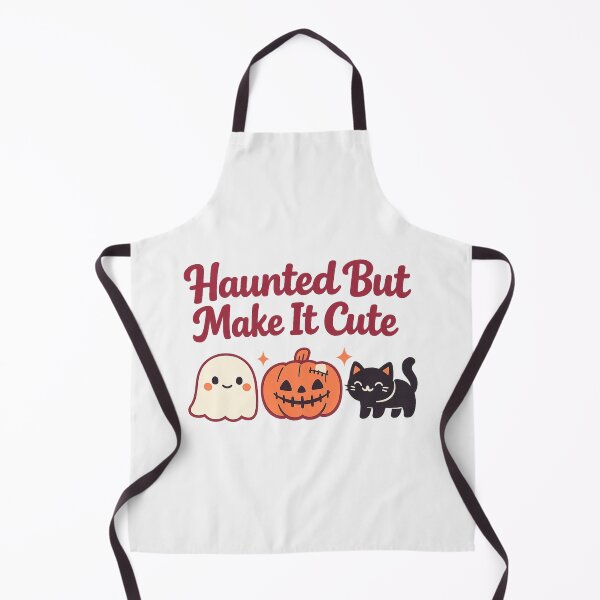 Item preview, Haunted But Make It Cute Tee, Cozy Halloween Gift designed and sold by PhylonBoxx.