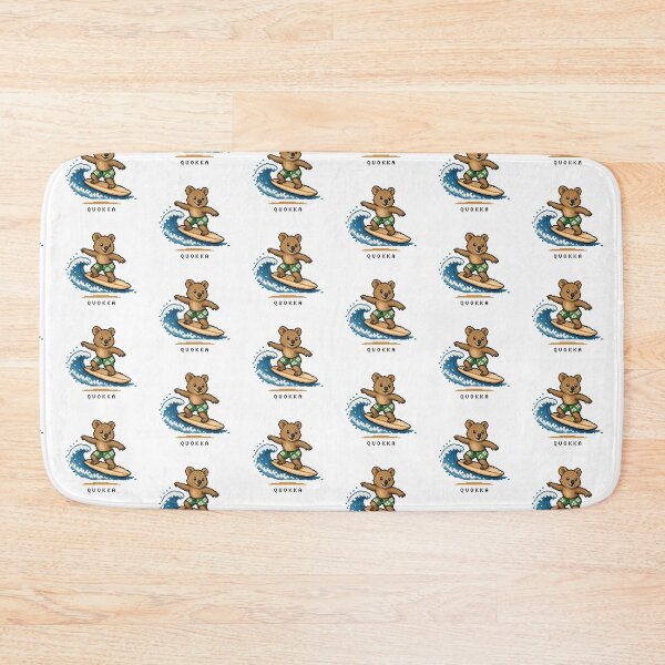 Item preview, Cute Pixel Art Surfing Quokka - Retro 8-Bit Wildlife Design designed and sold by SLGA-Designs.