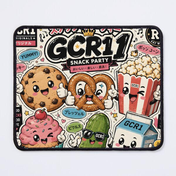 Item preview, GCR1 Snack Party – Kawaii Food Friends designed and sold by GCR1.