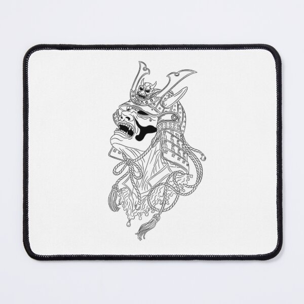 Item preview, The​ Mask​ Demon​ Samurai​ designed and sold by DigitalArtTK.