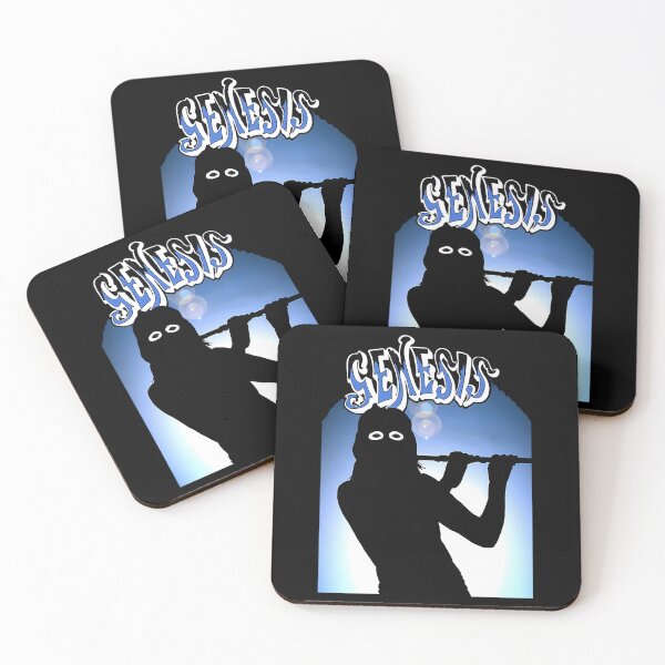 Item preview, Genesis Peter Gabriel Flute Player Silhouette designed and sold by Viruz-.