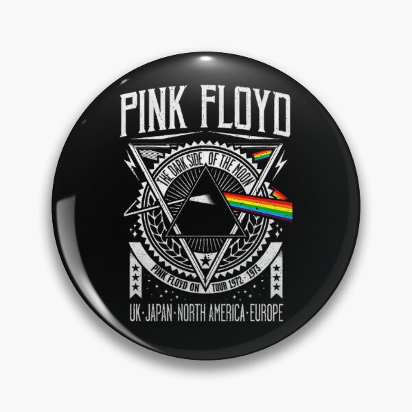 Item preview, Pink Floyd On Tour 1972 1973 Dark Side Spectrum Crest designed and sold by Viruz-.