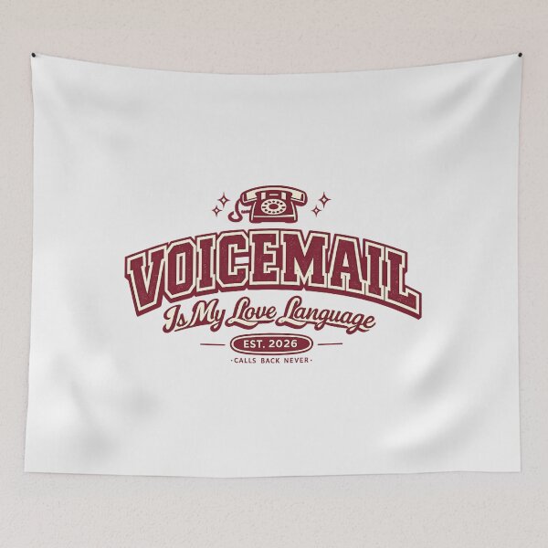Item preview, Voicemail Is My Love Language Shirt, For People Who Screen Every Call designed and sold by PhylonBoxx.