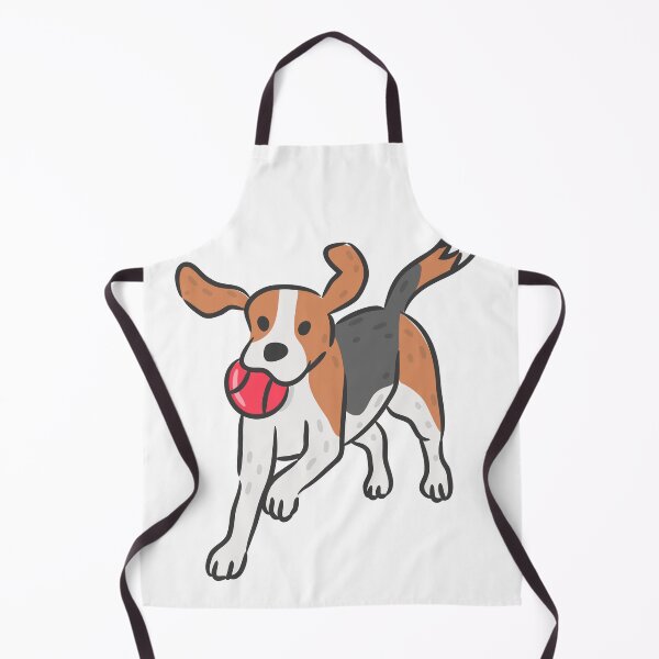 Item preview, Cheerful Beagle dog running and panting happily cartoon. designed and sold by monkik.
