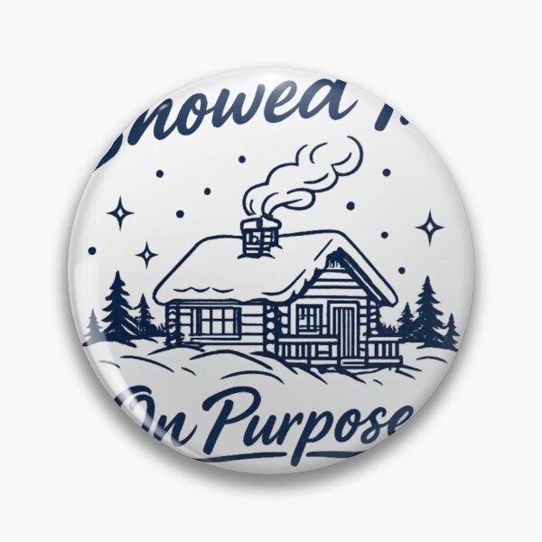 Item preview, Snowed In On Purpose Tee, Quiet Winter Graphic designed and sold by PhylonBoxx.