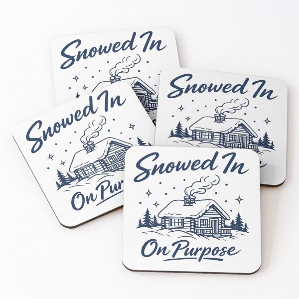 Item preview, Snowed In On Purpose Tee, Quiet Winter Graphic designed and sold by PhylonBoxx.