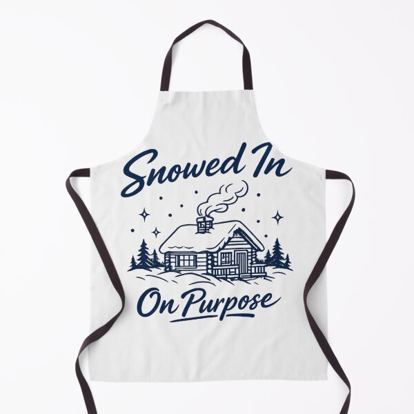Item preview, Snowed In On Purpose Tee, Quiet Winter Graphic designed and sold by PhylonBoxx.