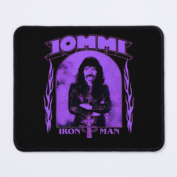 Item preview, Long Hair Guitarist Portrait Purple Flames Frame designed and sold by DevDesignes.