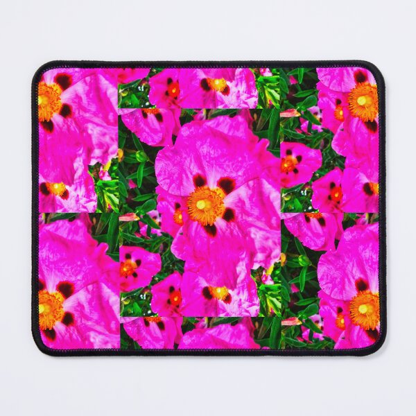 Item preview, Pink and Orange Cistus Flowers designed and sold by KaleidoscopeMeg.