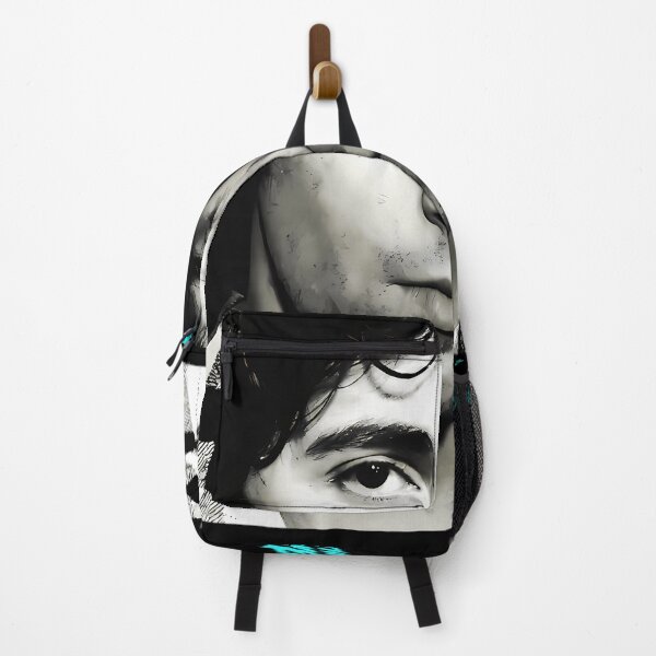Item preview, Man Portrait Plaid Monochrome designed and sold by DevDesignes.
