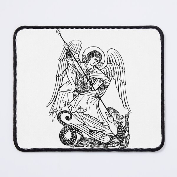 Item preview, Saint Michael Archangel And The Dragon designed and sold by poilansvoism.