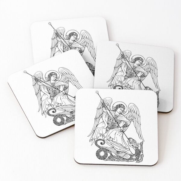 Item preview, Saint Michael Archangel And The Dragon designed and sold by poilansvoism.