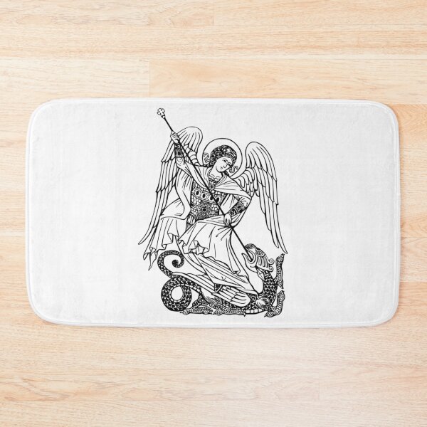 Item preview, Saint Michael Archangel And The Dragon designed and sold by poilansvoism.