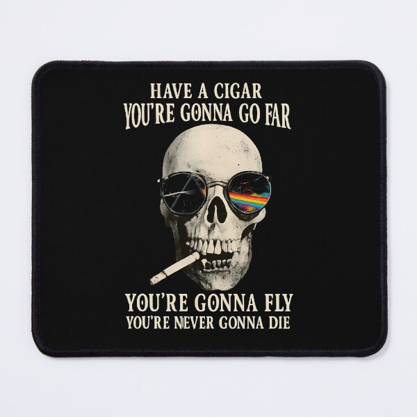 Item preview, Floyd Have A Cigar Skeleton Sunglasses Rainbow designed and sold by Designerpop.
